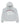 Sp5der 55 University Hoodie heather grey, fleece hoodie with burgundy Sp5der lettering and white 55 appliqué, front view