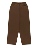 Sp5der 55 University Wide Leg Sweatpants brown, plain back view