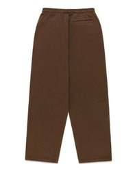 Sp5der 55 University Wide Leg Sweatpants brown, plain back view