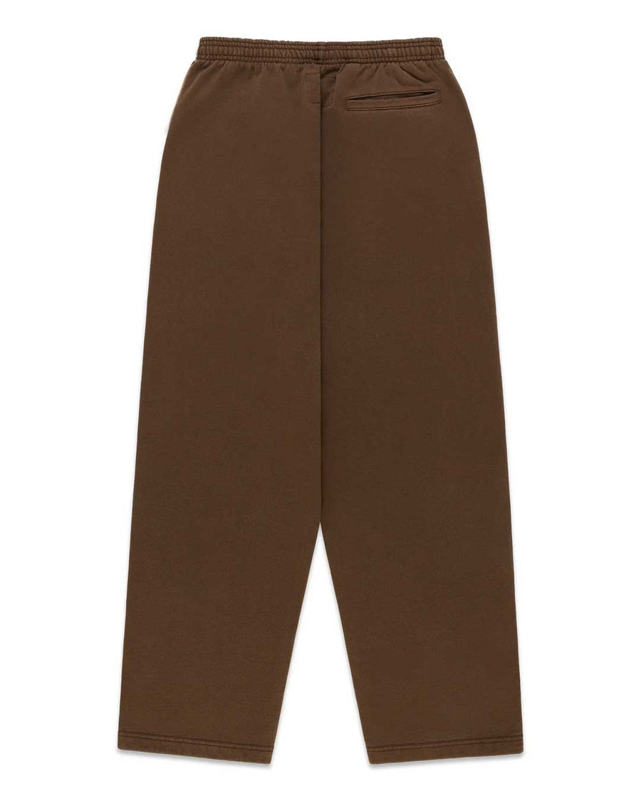 Sp5der 55 University Wide Leg Sweatpants Brown