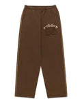 Sp5der 55 University Wide Leg Sweatpants Brown