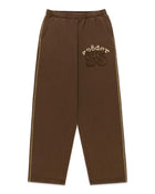 Sp5der 55 University Wide Leg Sweatpants Brown