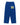 Sp5der 55 University Wide Leg Sweatpants navy, wide-leg sweatpants with yellow Sp5der 55 appliqué on the upper leg, front view