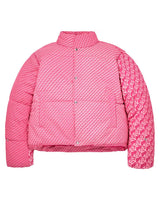 Sp5der 5Star Puffer Jacket Pink
