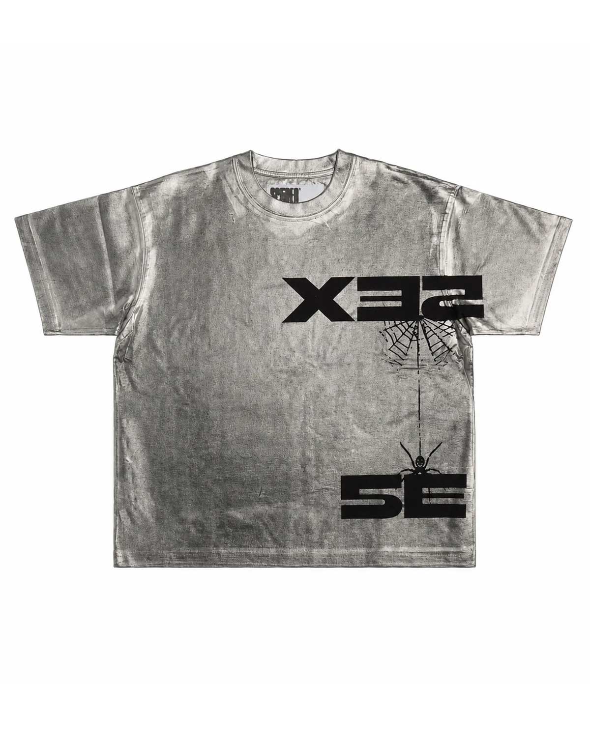 Sp5der 5ex Knockout Logo Tee Black
