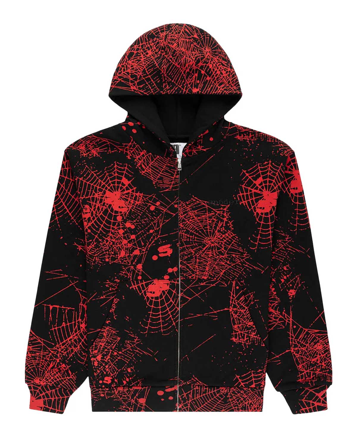 Sp5der I Heart Sp5 Hoodie Black – Restock AR