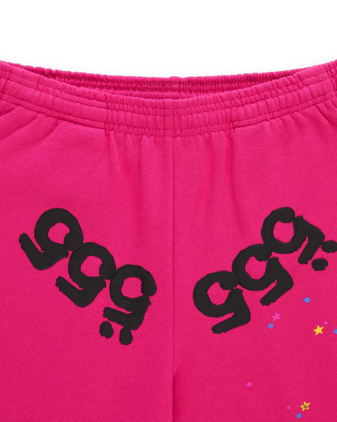 Sp5der Angel Number Sweatpants Pink