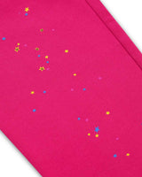 Sp5der Angel Number Sweatpants Pink