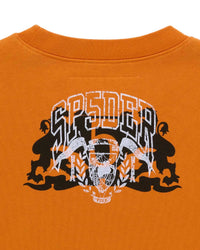 Sp5der Aranea Crewneck Burnt Orange