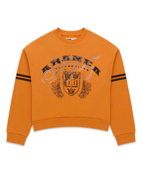 Sp5der Aranea Crewneck Burnt Orange