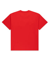 Sp5der Arraignee Tee red, plain back view