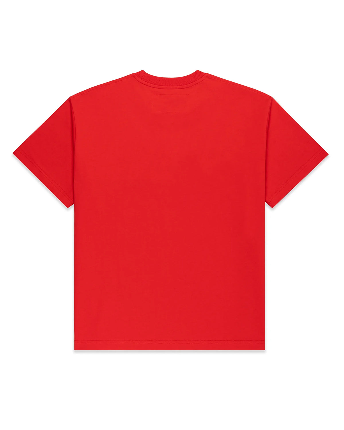 Sp5der Arraignee Tee red, plain back view