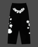 Sp5der Beluga 3M Reflective Sweatpants Black