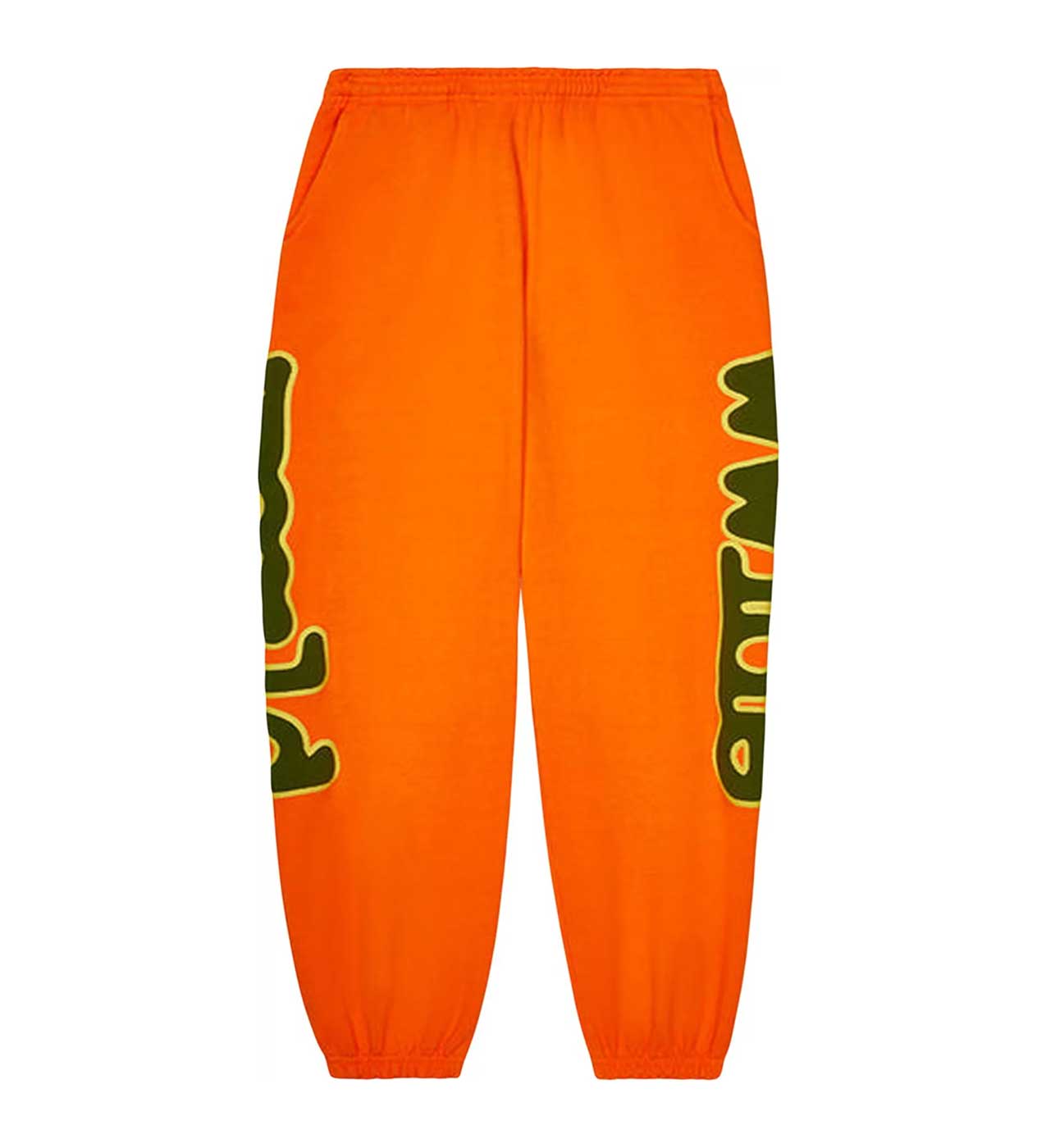 Sp5der Beluga Orange Sweatpants