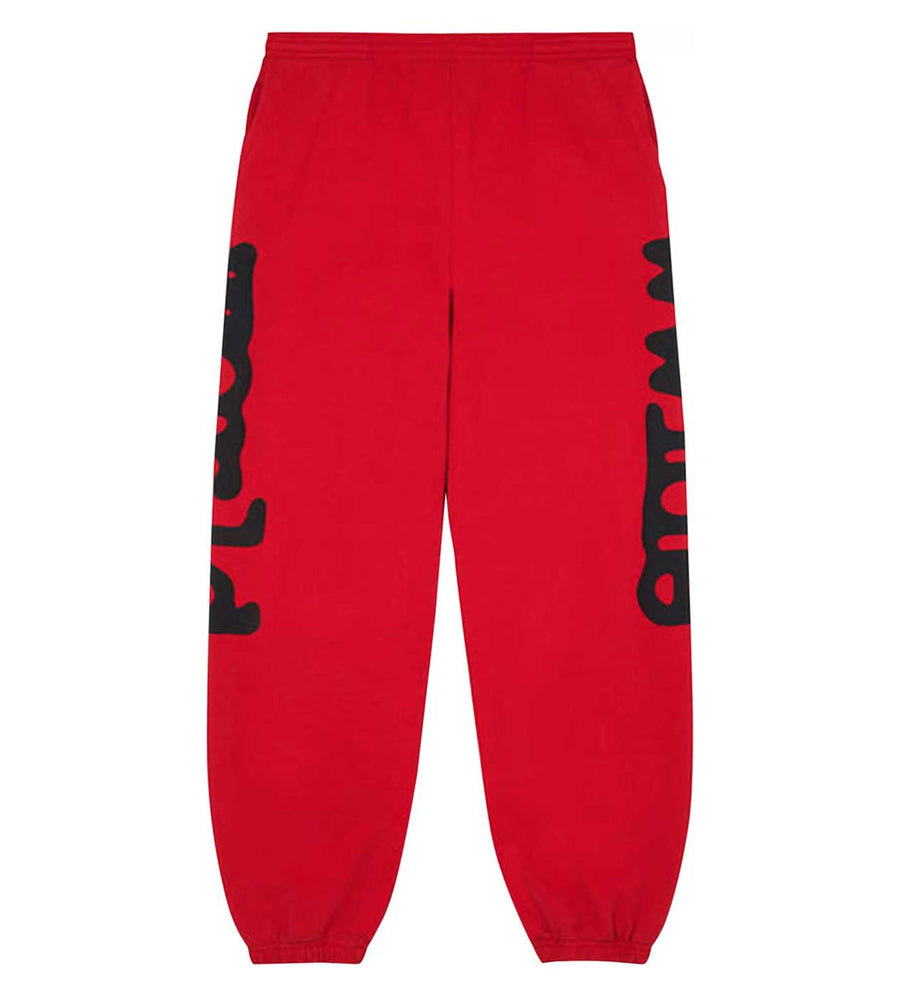 Sp5der Beluga Red Sweatpants