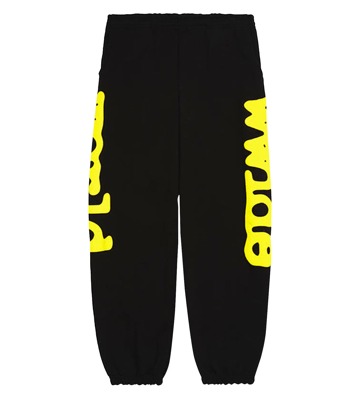 Sp5der Beluga Sweatpants Black/Yellow