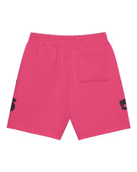 Sp5der Beluga Sweatshorts Pink