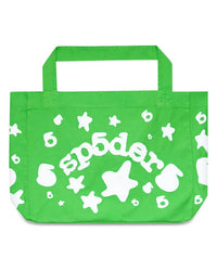 Sp5der Beluga Tote Bag Green
