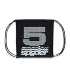Sp5der Big 5 Cinch Bag Black