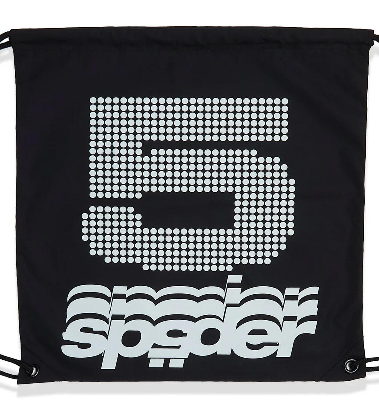 Sp5der Big 5 Cinch Bag Black