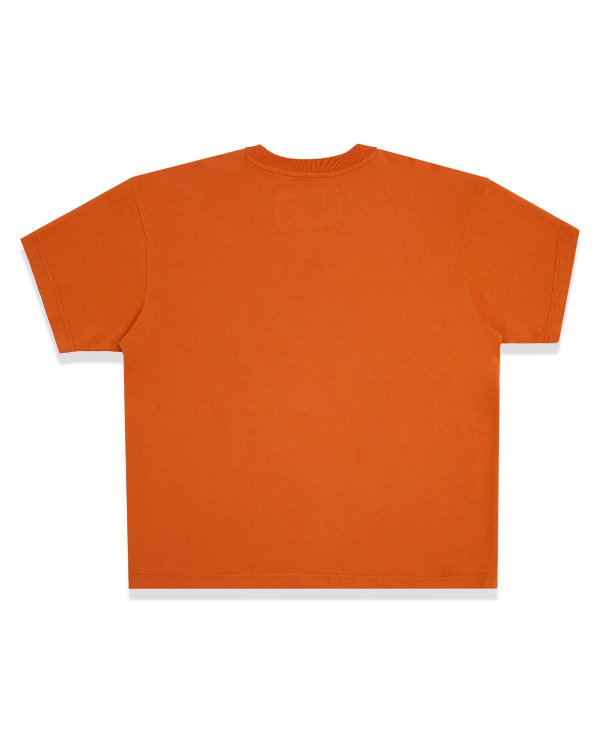 Sp5der Big Star LW Tee red orange, plain back view