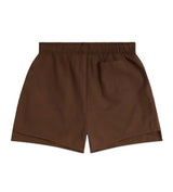 Sp5der Brown OG Web Double Layer Short back