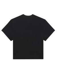 Sp5der Bubble Tee onyx, plain black back view