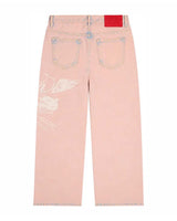 Sp5der Champions League Jeans Pink