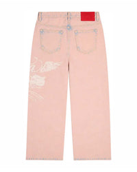 Sp5der Champions League Jeans Pink