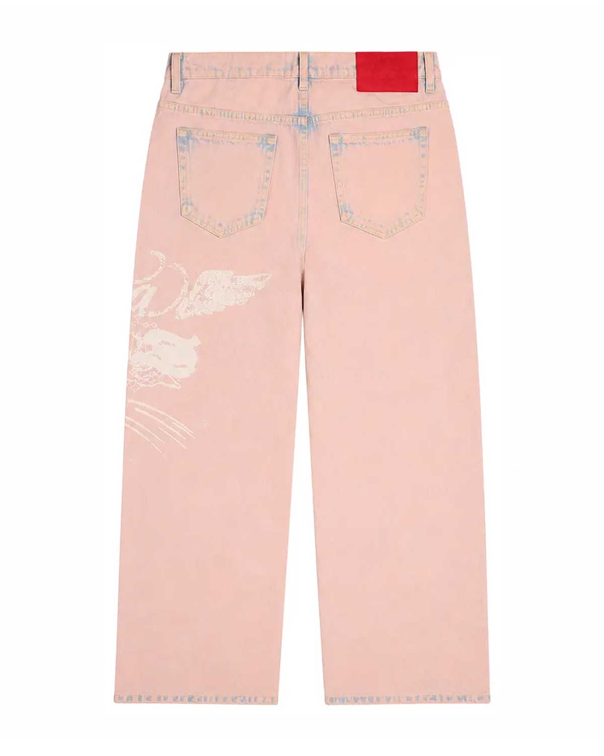 Sp5der Champions League Jeans Pink