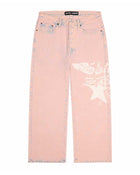 Sp5der Champions League Jeans Pink