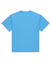 Sp5der Commerce Tee dusty blue, plain back, back view