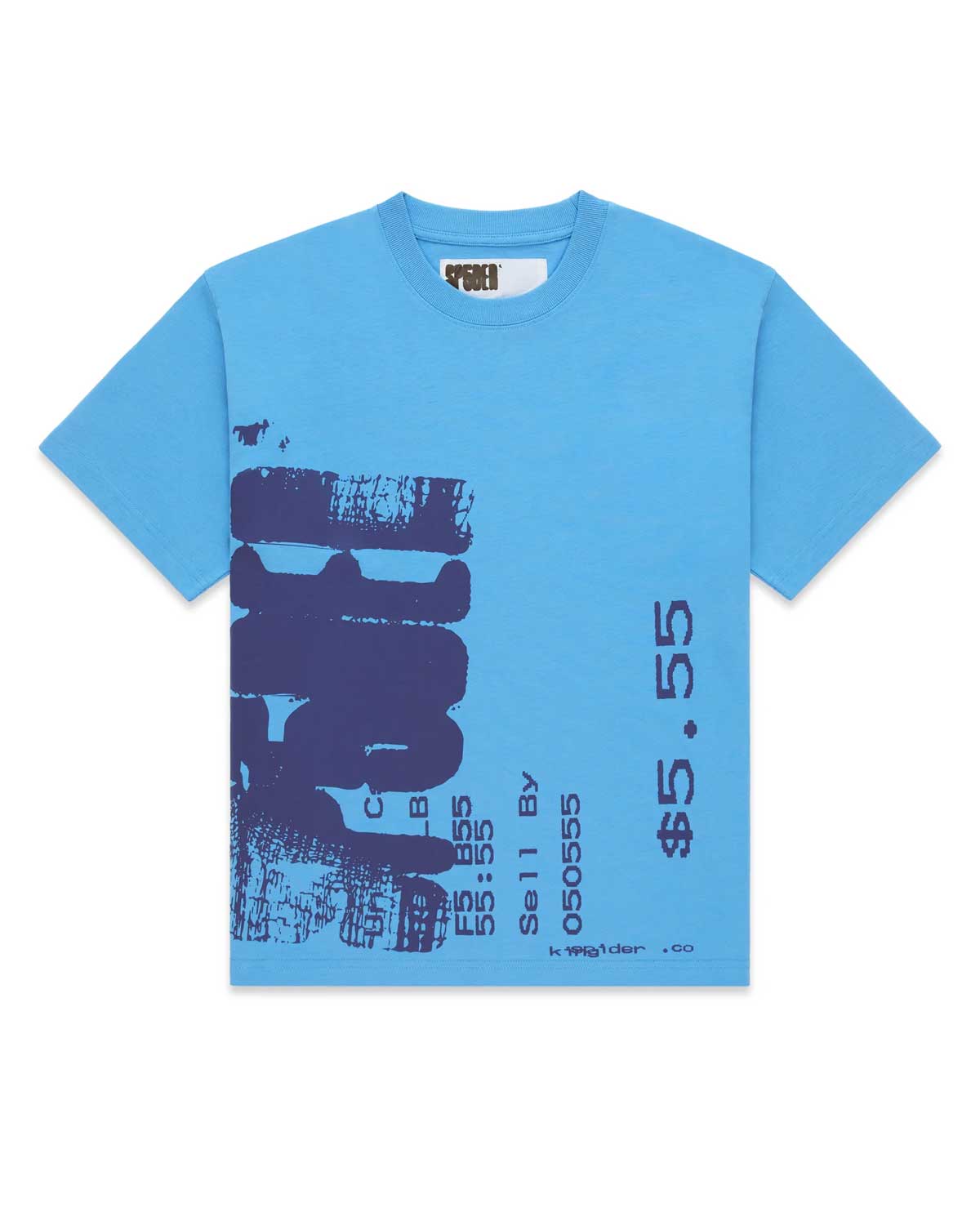 Sp5der Commerce Tee Dusty Blue