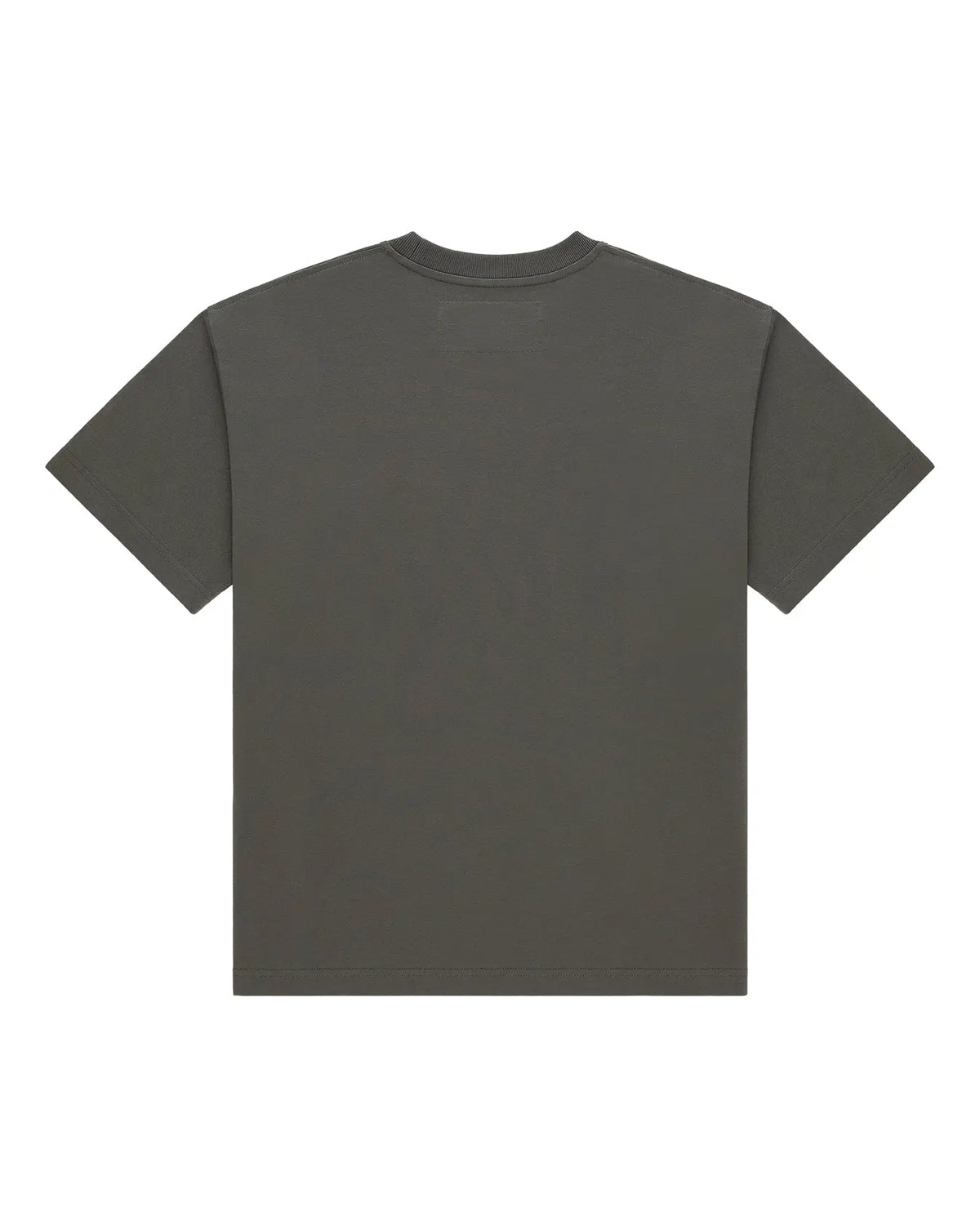 Sp5der Commerce Tee slate grey, plain back view
