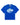 Sp5der Contrast Stitch Slub Tee Tory Blue