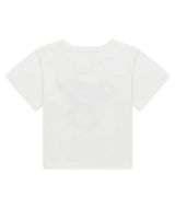 Sp5der Cuntry 5 Baby Tee White
