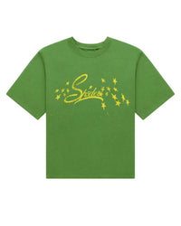 Sp5der Cuntry Spray Baby Tee Kelly Green