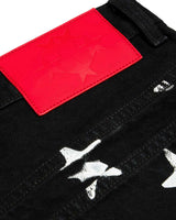 Sp5der Diplomat Denim Pants Black