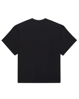 Sp5der Distort Tee onyx, plain black back view