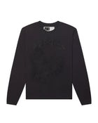 Sp5der Distressed OG Web V2 L/S Granite Black