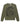 Sp5der Distressed OG Web V2 L/S olympian green, long sleeve with black distressed web graphic, front view