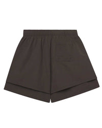 Sp5der Double Layer Short Slate Grey