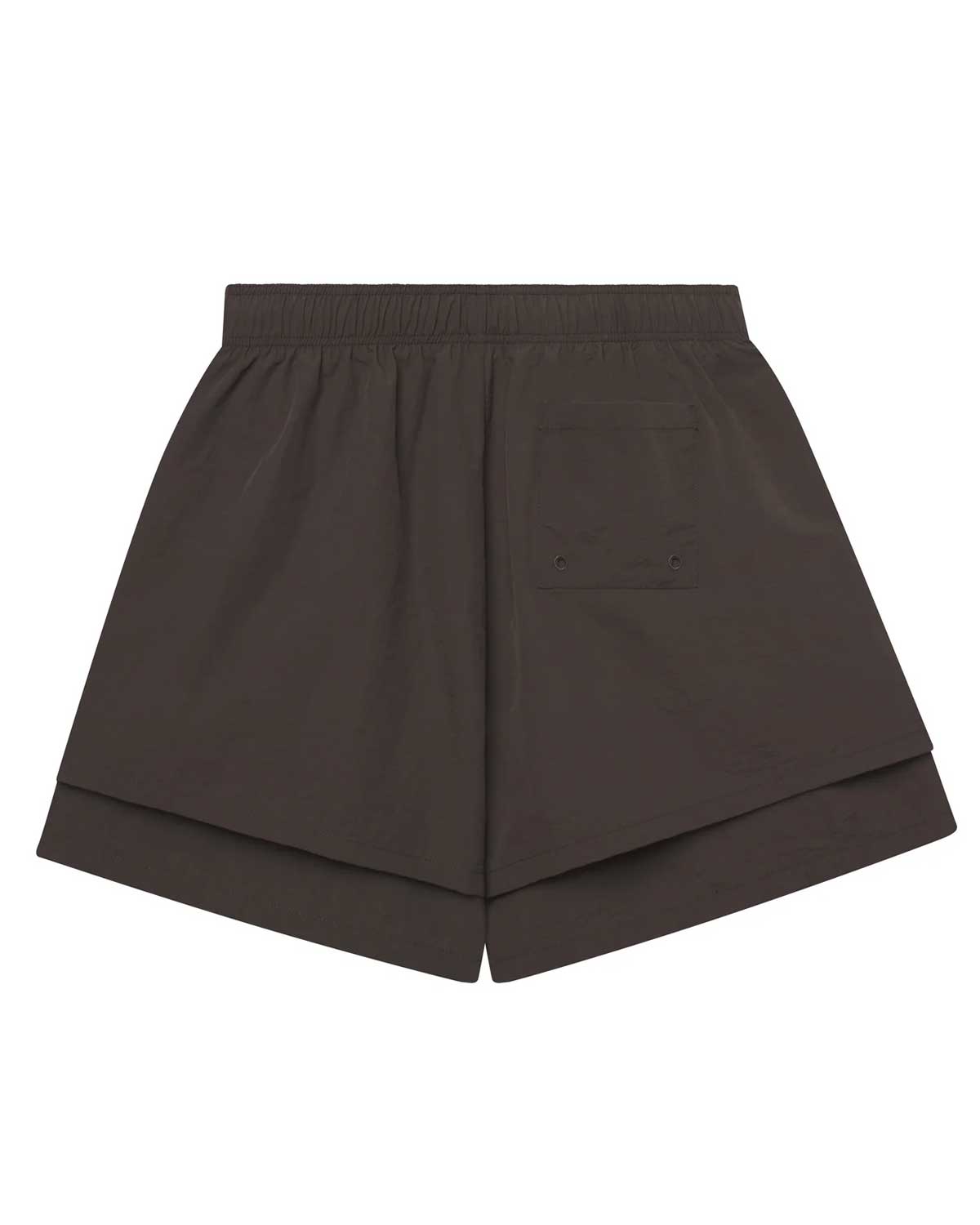 Sp5der Double Layer Short Slate Grey