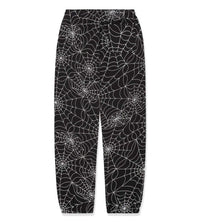 Sp5der Embroidered AOP Sweatpants Black
