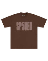 Sp5der Focused Logo Tee Brown