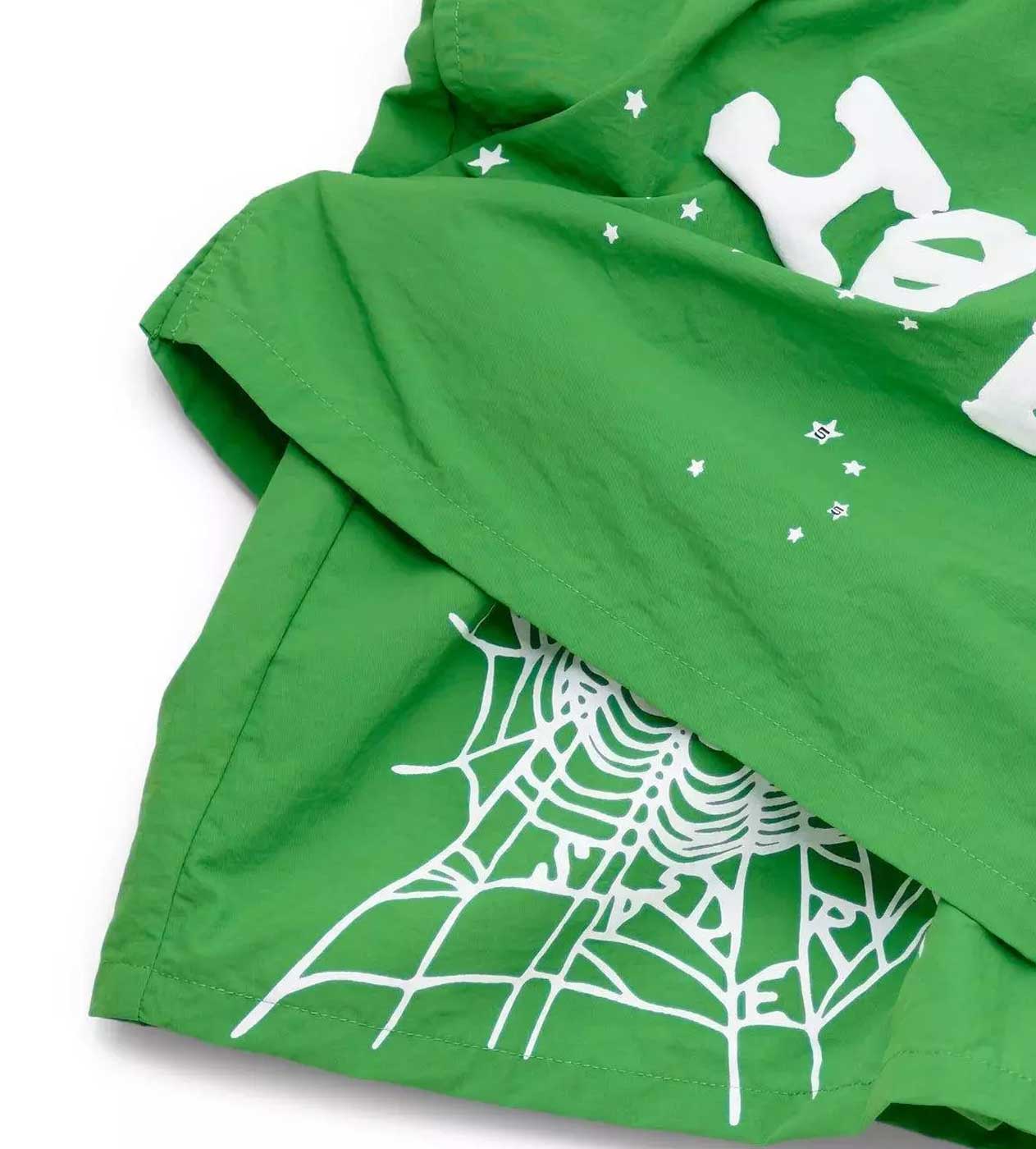Sp5der Green OG Web Double Layer Short – Restock AR Sp5der Green OG Web Double Layer Short – Restock AR