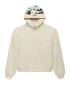 Sp5der Heavy Web Hoodie Foam Cream