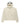 Sp5der Heavy Web Hoodie foam cream, fleece hoodie with a printed hood and star accents, front view