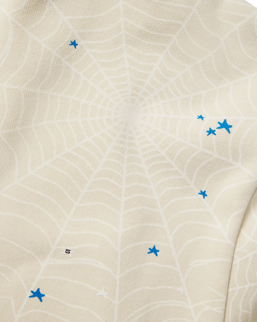Sp5der Heavy Web Hoodie Foam Cream