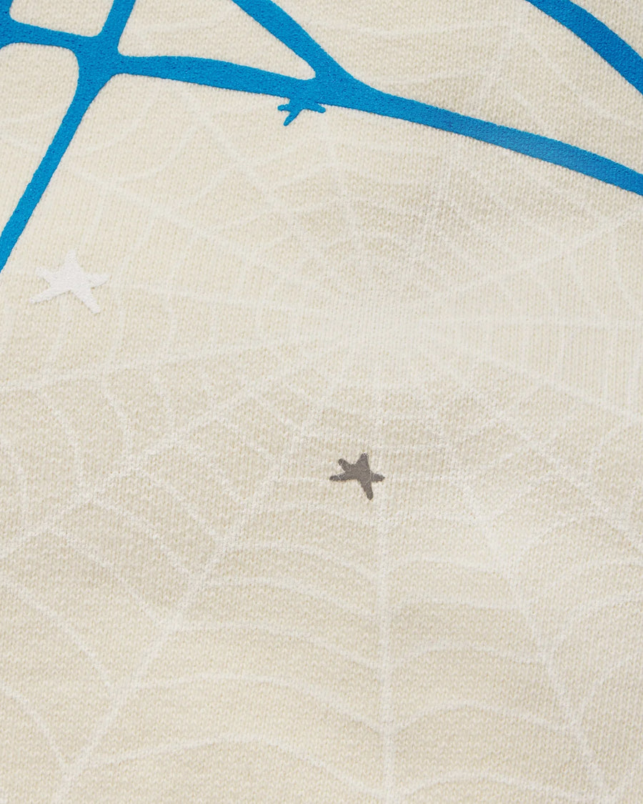 Sp5der Heavy Web Sweatpants Foam Cream